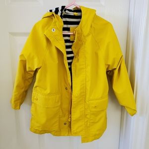 Girl's Yellow Raincoat